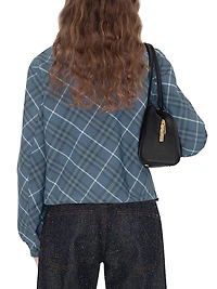 Check Zip Hooded Jacket