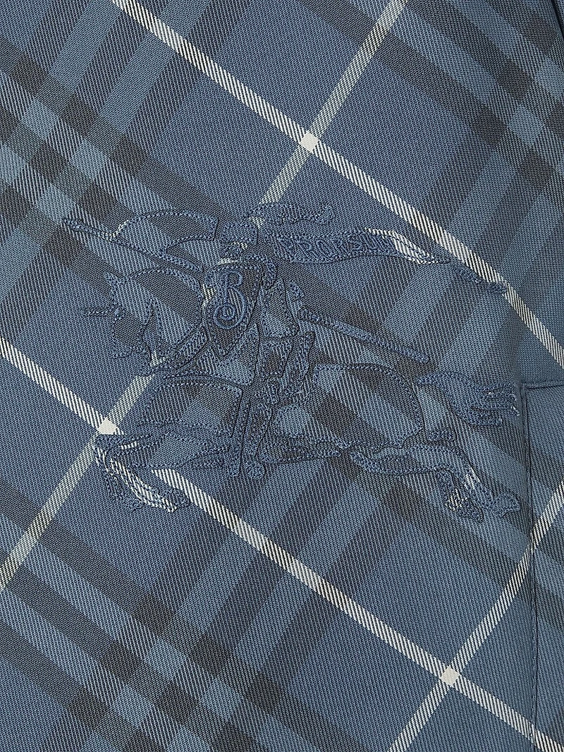 Check Zip Hooded Jacket