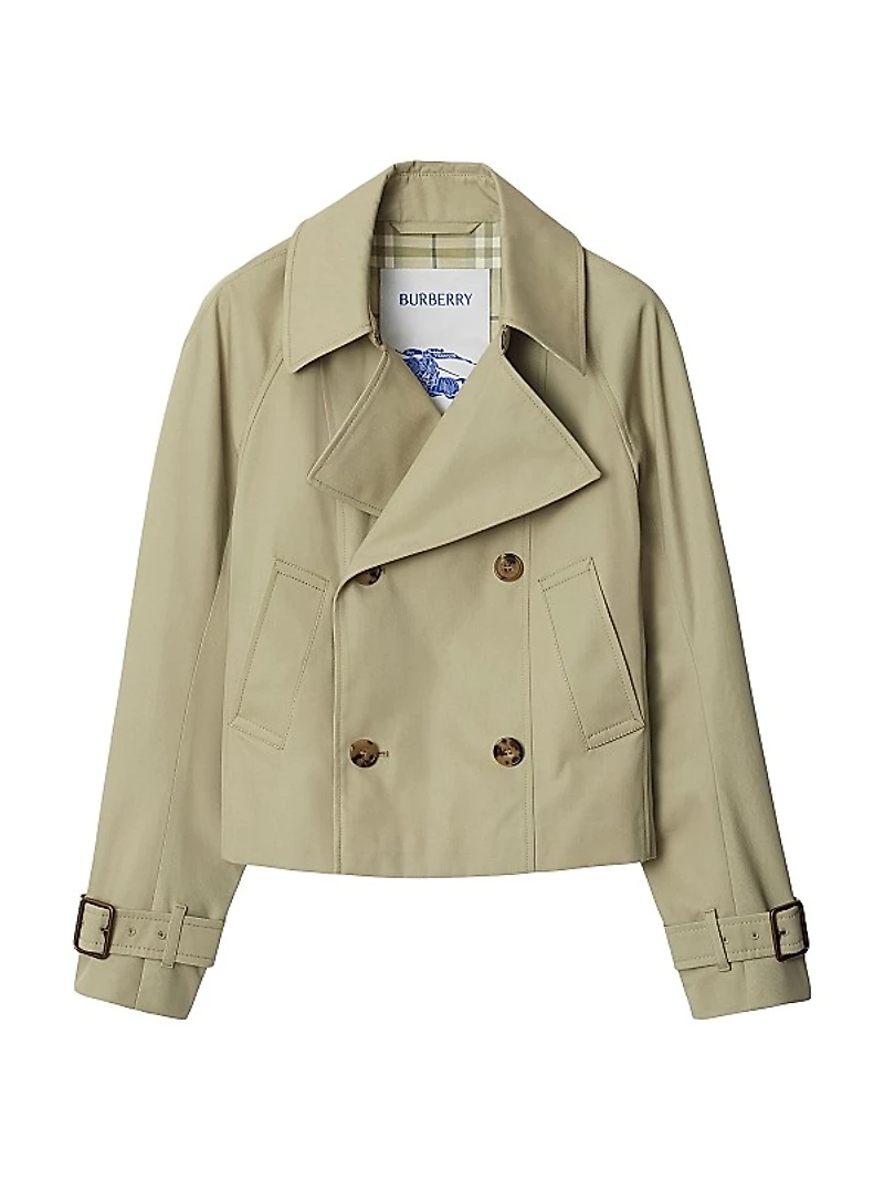 Double-Breasted Short Jacket