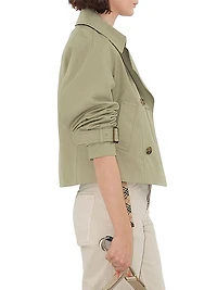 Double-Breasted Short Jacket
