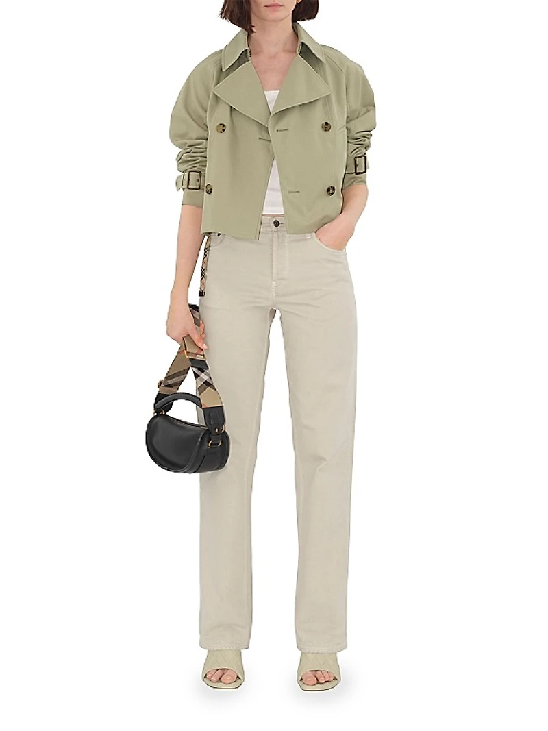 Double-Breasted Short Jacket