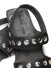 Boden Leather Studded Sandals
