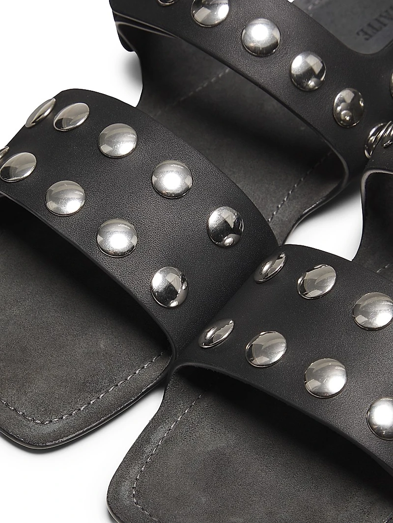 Boden Leather Studded Sandals