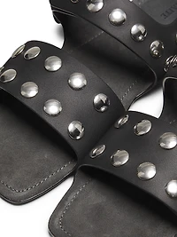 Boden Leather Studded Sandals