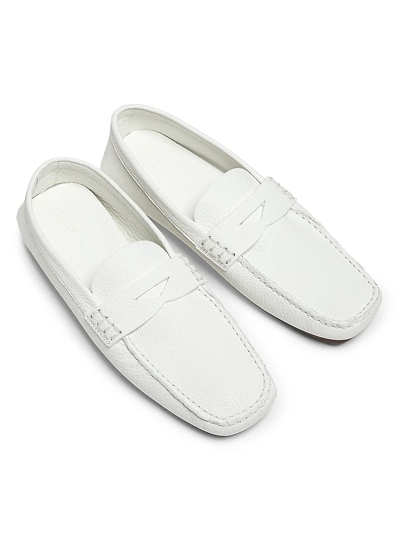Billy Leather Driving Loafers