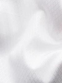 Slim-Fit Textured Fly-Front Formal Shirt