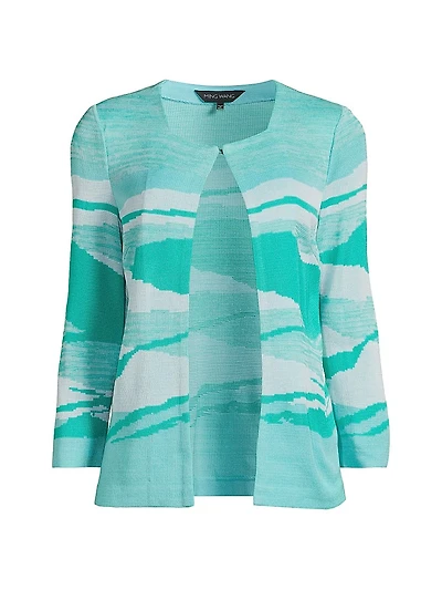 Abstract-Knit Jacket