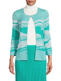 Abstract-Knit Jacket