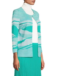 Abstract-Knit Jacket