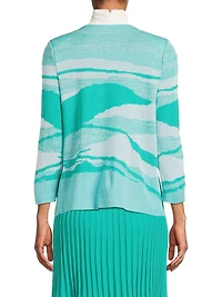 Abstract-Knit Jacket