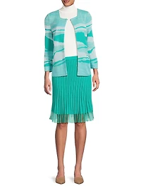 Abstract-Knit Jacket