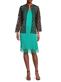 Corded Open-Front Jacket