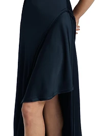Crêpe-Backed Satin Bias Slip Gown