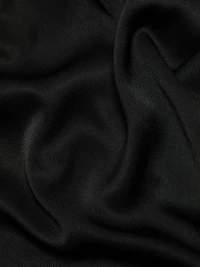Asymmetric Satin Fit & Flare Gown