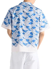 Short-Sleeved Cotton Shirt