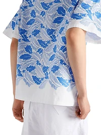 Short-Sleeved Cotton Shirt