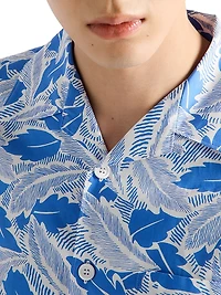 Short-Sleeved Cotton Shirt