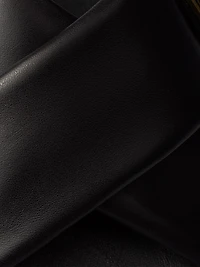 Padded Nappa Leather Slides