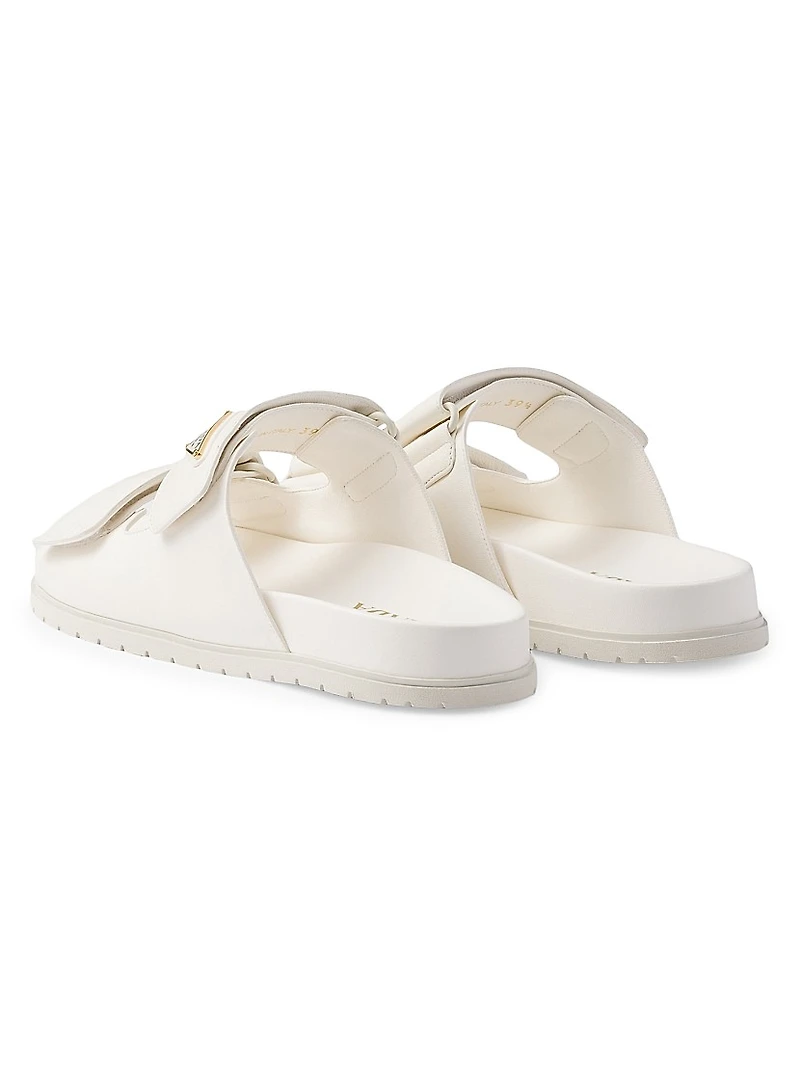 Nappa Leather Slides