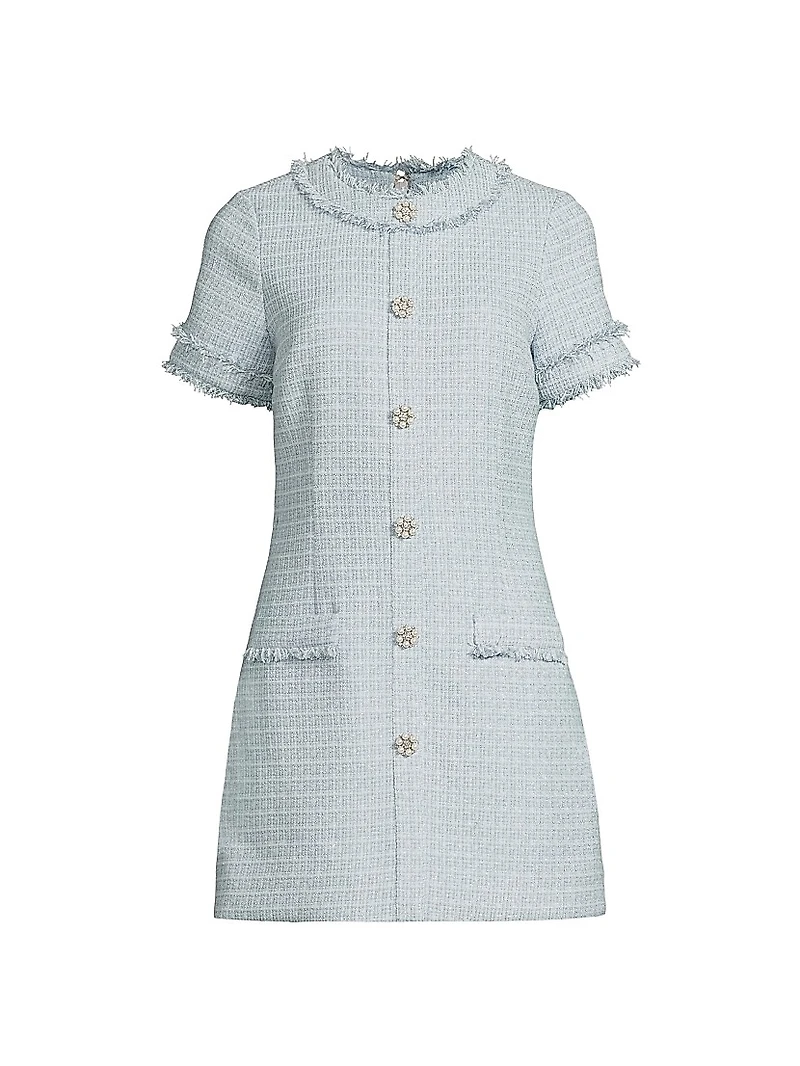 Drop 6 Lenetta Tweed Minidress