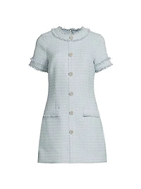 Drop 6 Lenetta Tweed Minidress