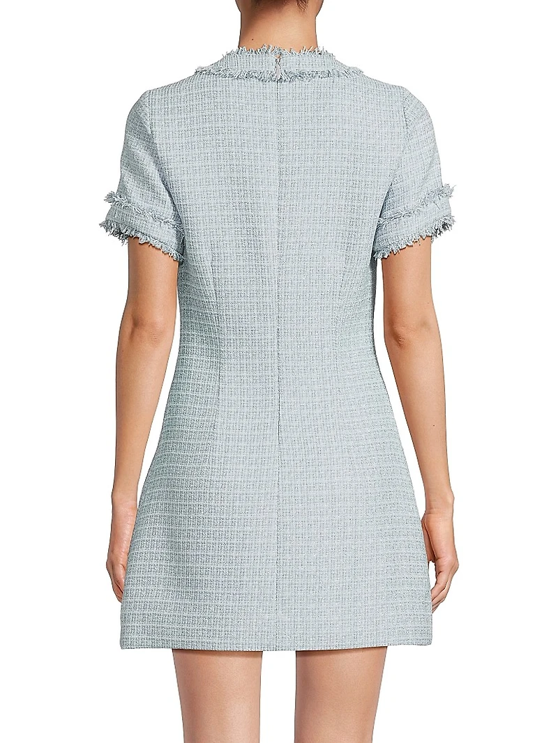 Drop 6 Lenetta Tweed Minidress
