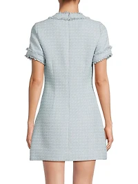 Drop 6 Lenetta Tweed Minidress