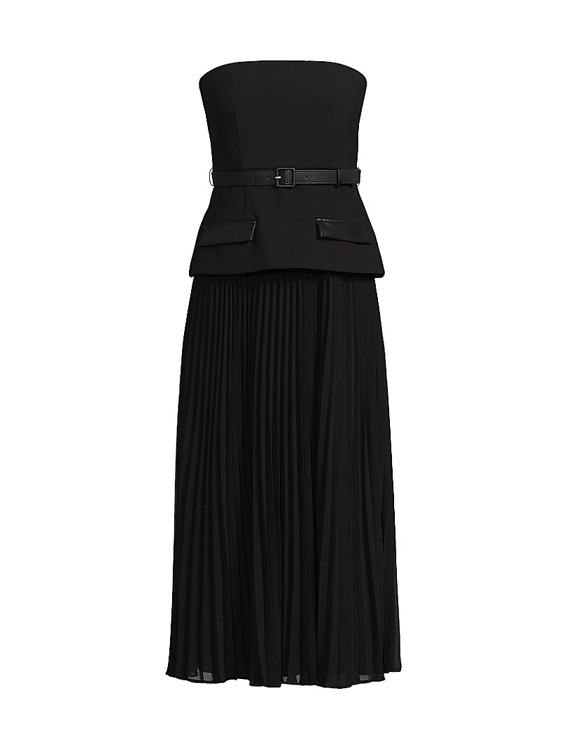 Drop 7 Valora Strapless Midi-Dress