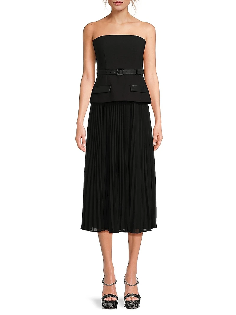 Drop 7 Valora Strapless Midi-Dress