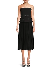 Drop 7 Valora Strapless Midi-Dress