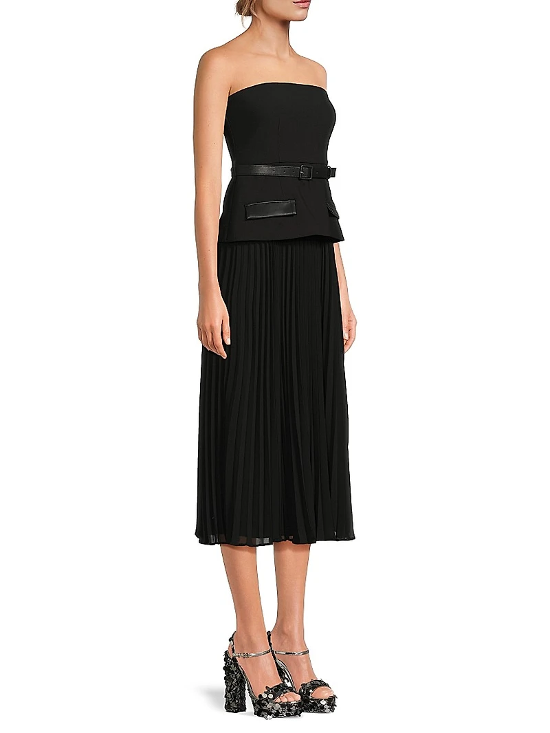 Drop 7 Valora Strapless Midi-Dress