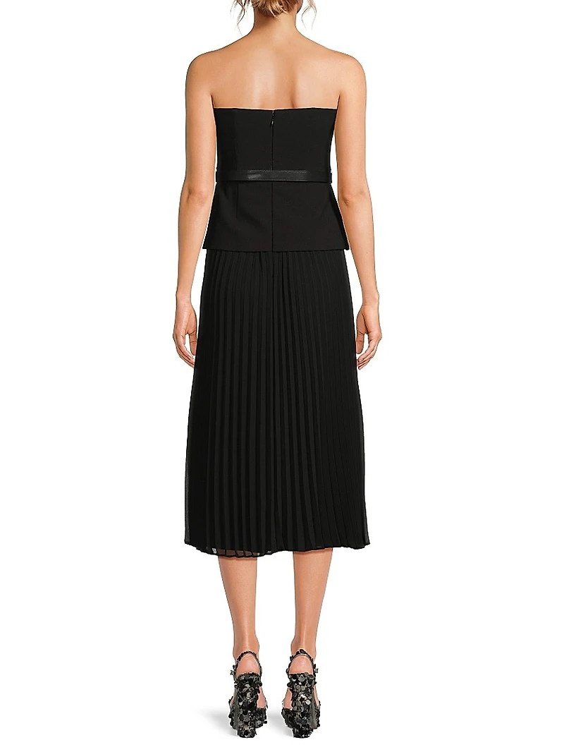 Drop 7 Valora Strapless Midi-Dress