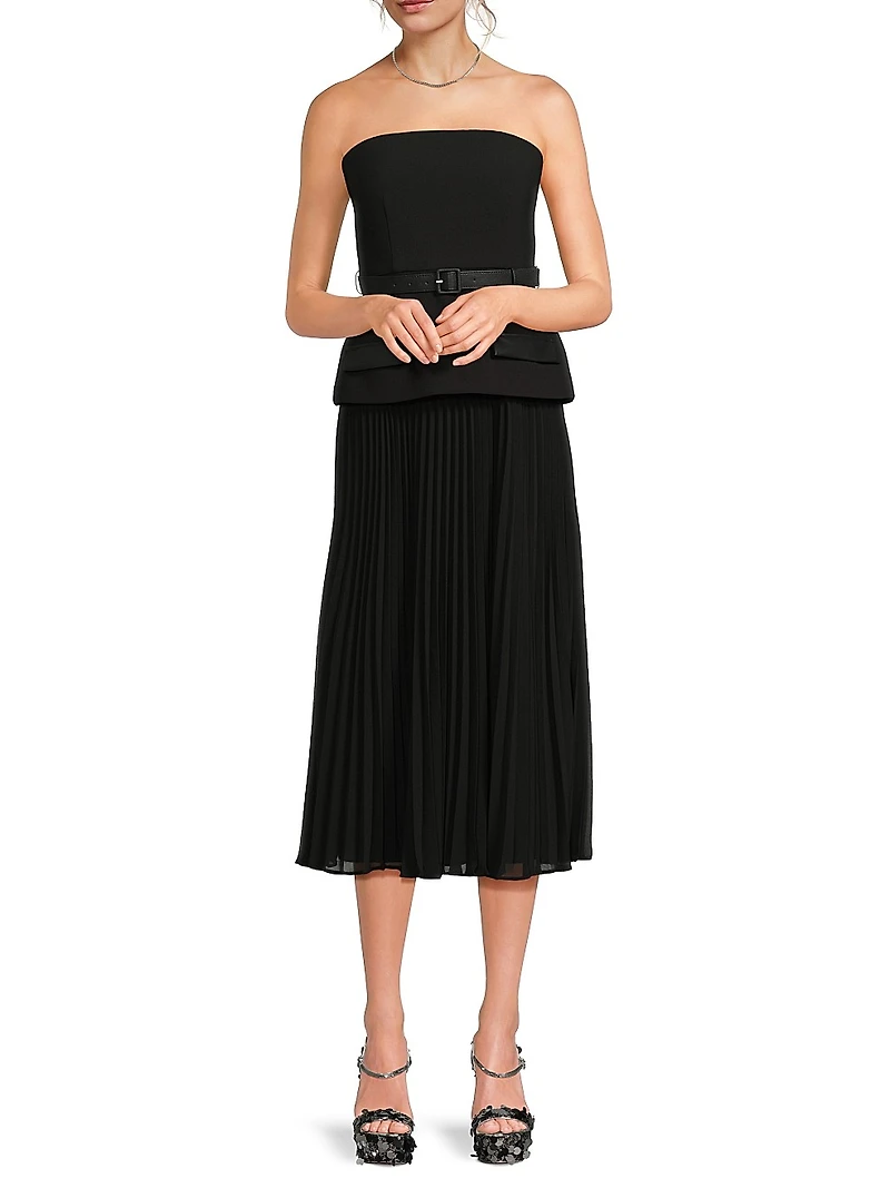 Drop 7 Valora Strapless Midi-Dress