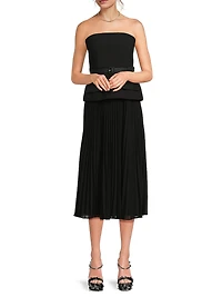 Drop 7 Valora Strapless Midi-Dress