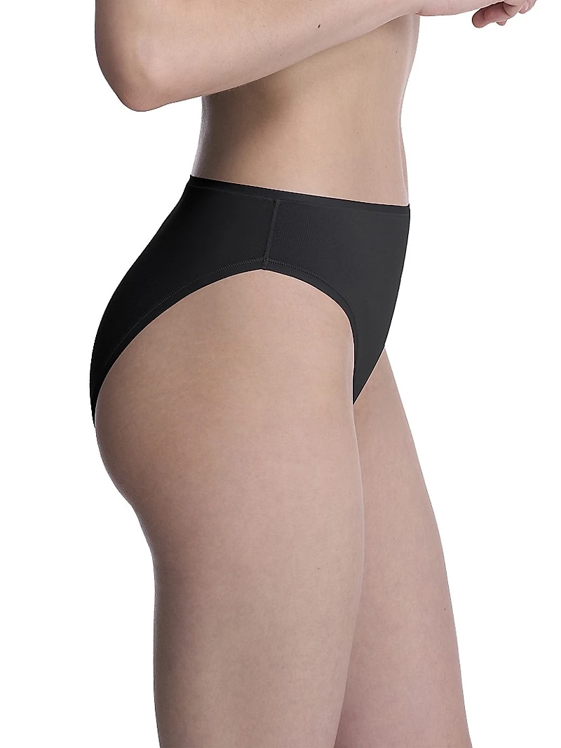 Bliss Bare Cotton High Cut Brief