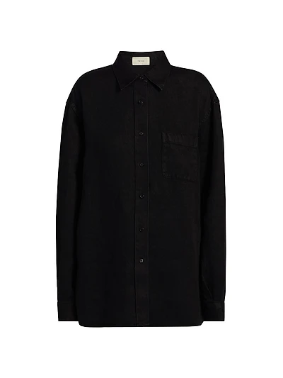 Nesson Linen Oversized Pocket Shirt