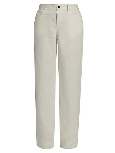 Eglitta Linen Straight Jeans