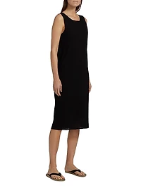 Jovienne Linen-Blend Sheath Dress