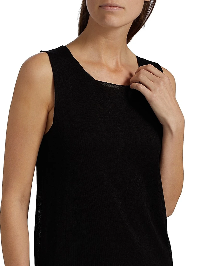 Jovienne Linen-Blend Sheath Dress