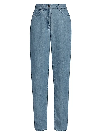 Tarley Linen Barrel Jeans