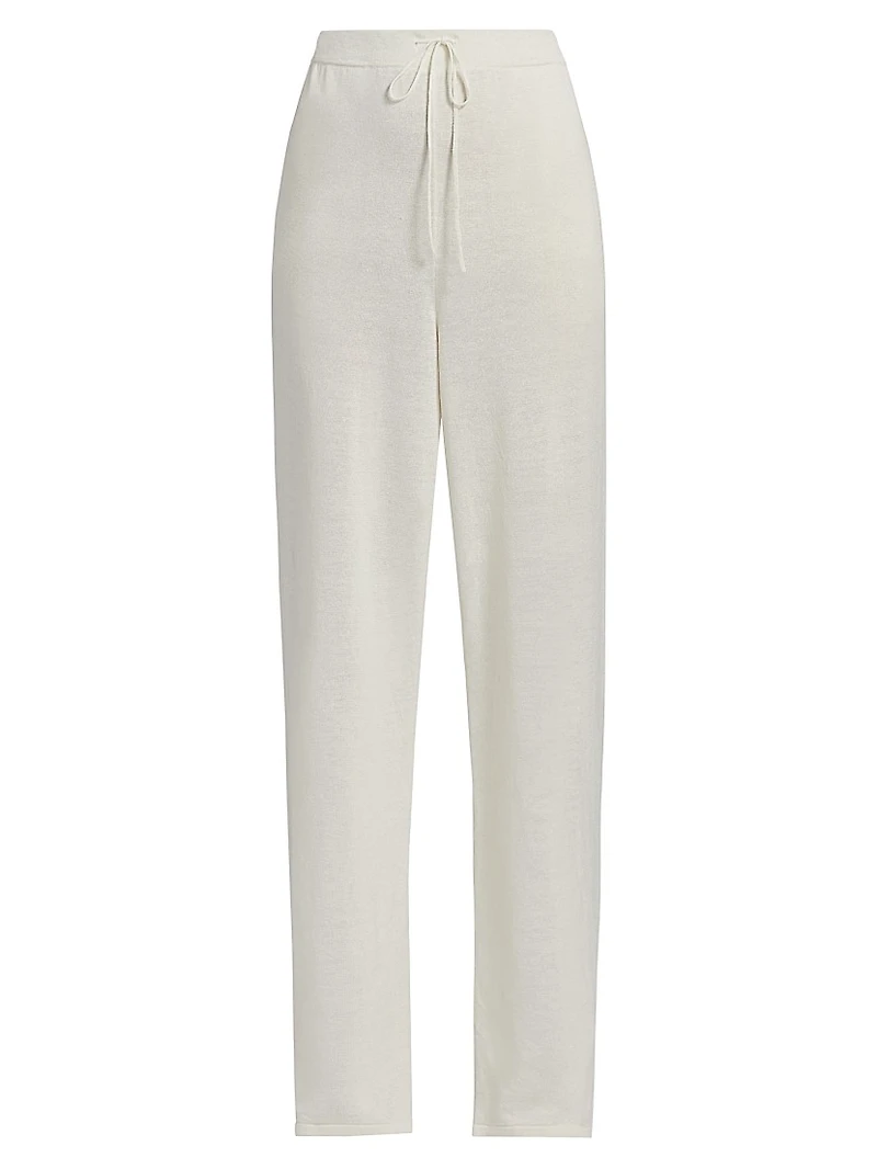 Jory Linen-Blend Drawstring Pants