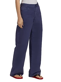 Eglitta Cotton Straight Jeans