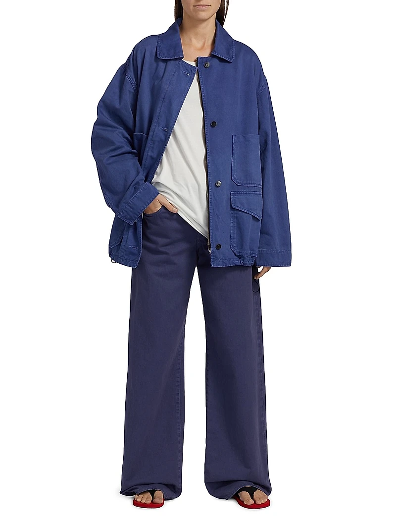 Eglitta Cotton Straight Jeans