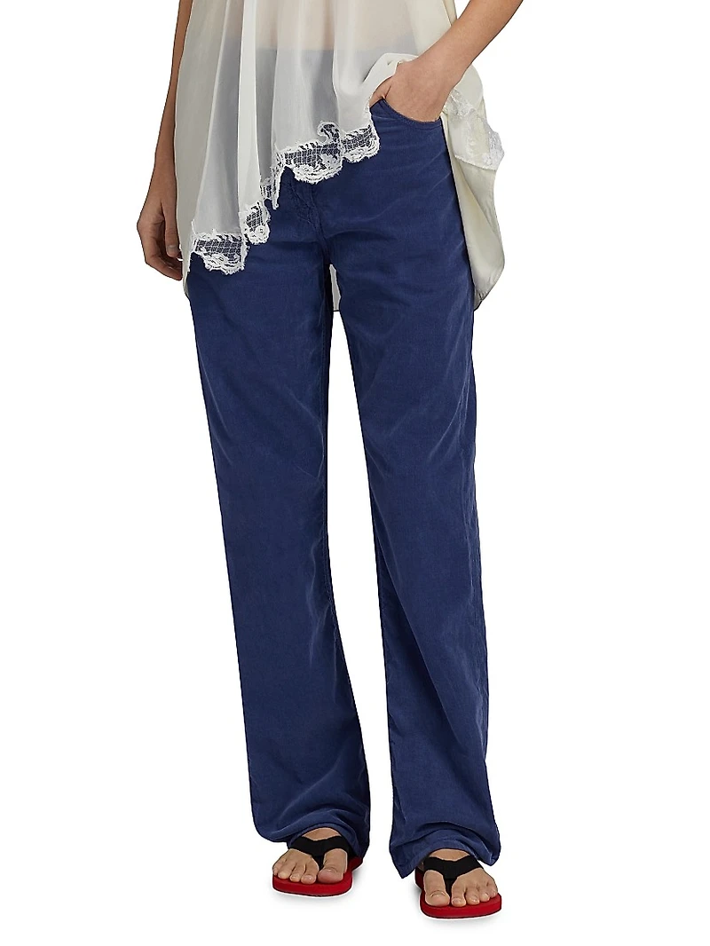 Tarley Cotton Barrel Jeans