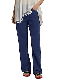Tarley Cotton Barrel Jeans