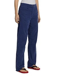 Tarley Cotton Barrel Jeans