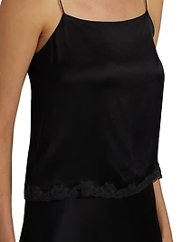 Kilari Silk Cami Top