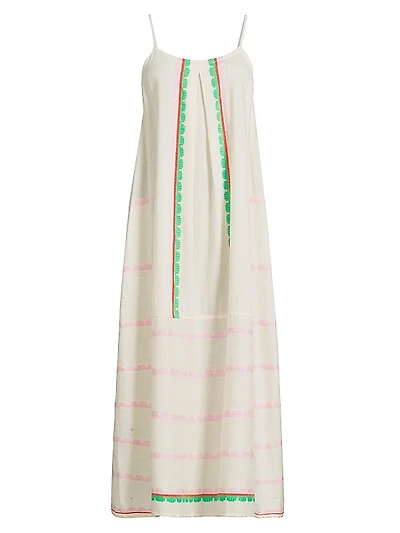 Nia Striped Midi Dress
