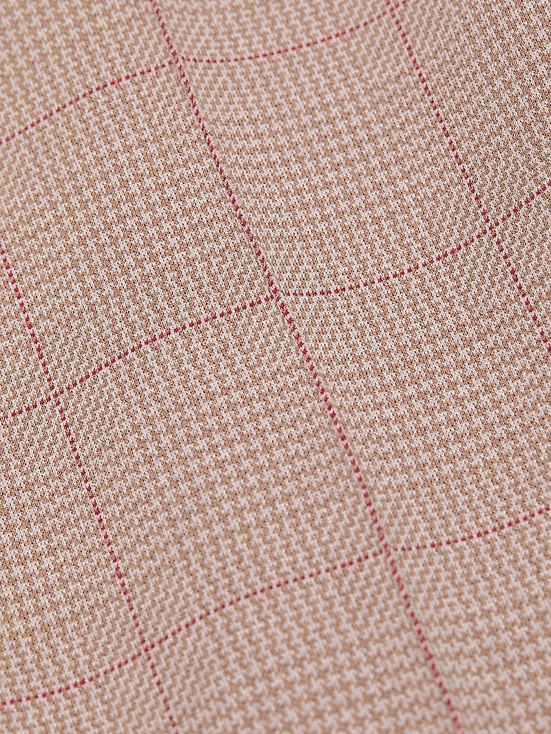 Plaid Cotton-Blend Flare Pants