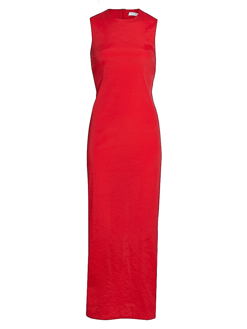 Sleeveless Sheath Maxi Dress